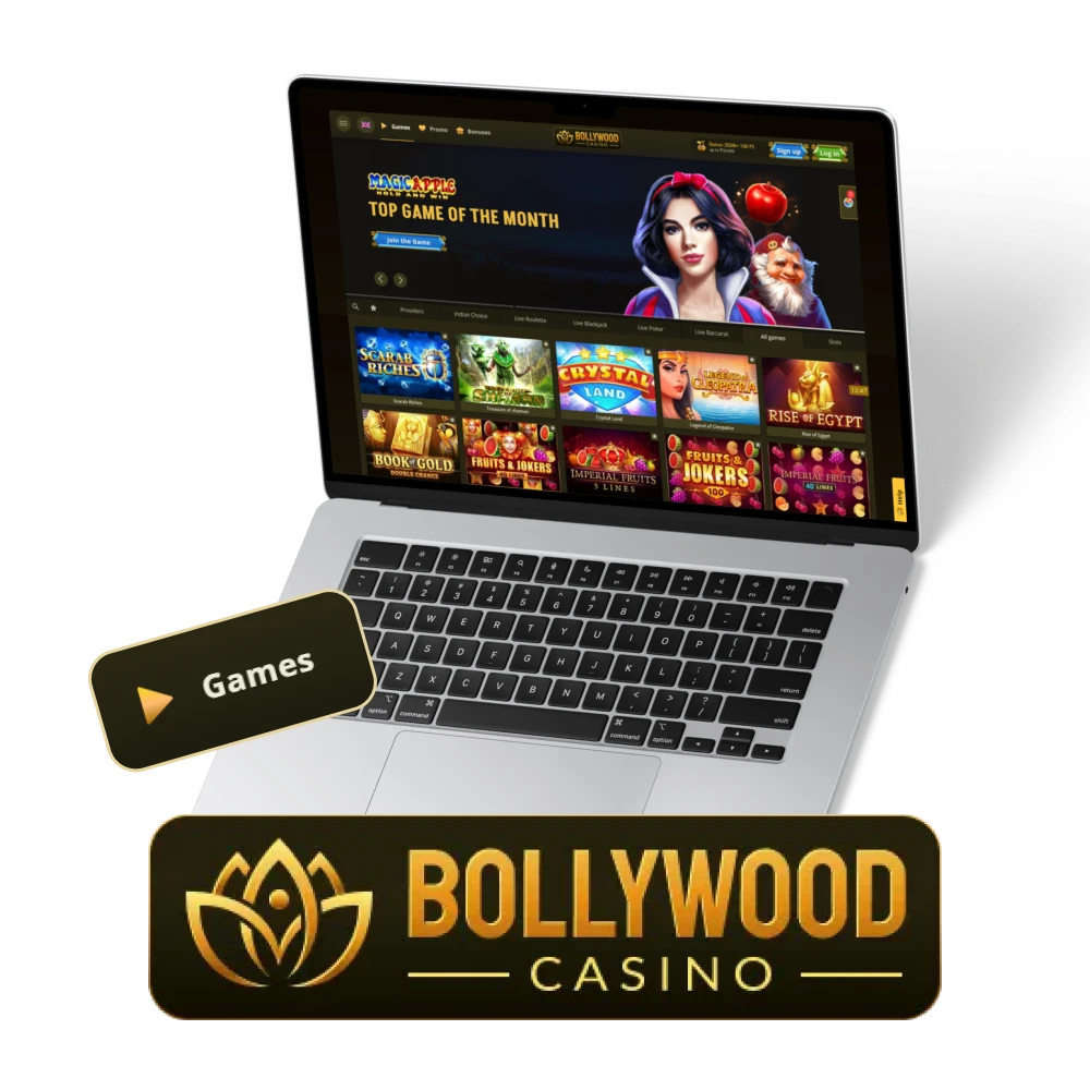 Play BollywoodCasino games with a welcome bonus in India.