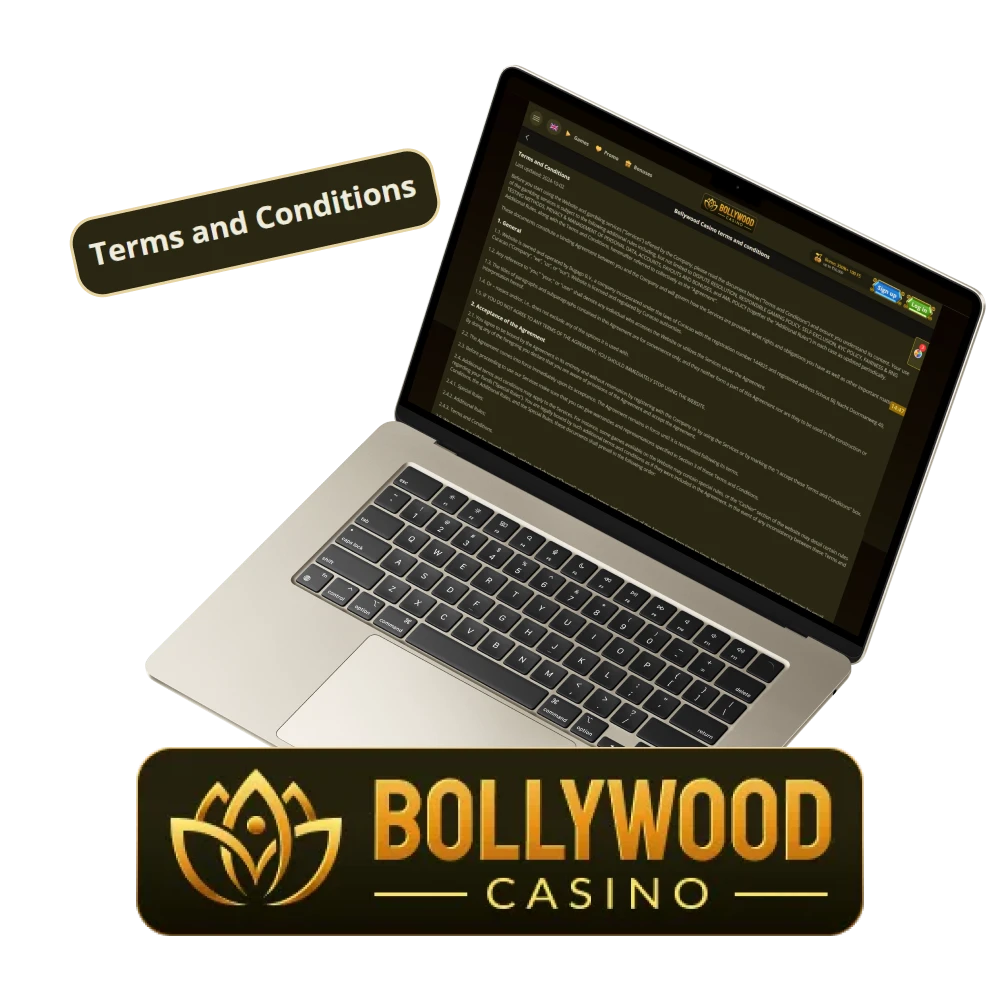 BollywoodCasino terms explain user rights and responsibilities in India.